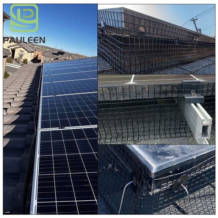 Solar Panel Bird Guard Kit Solar Panel Bird Guard Kit