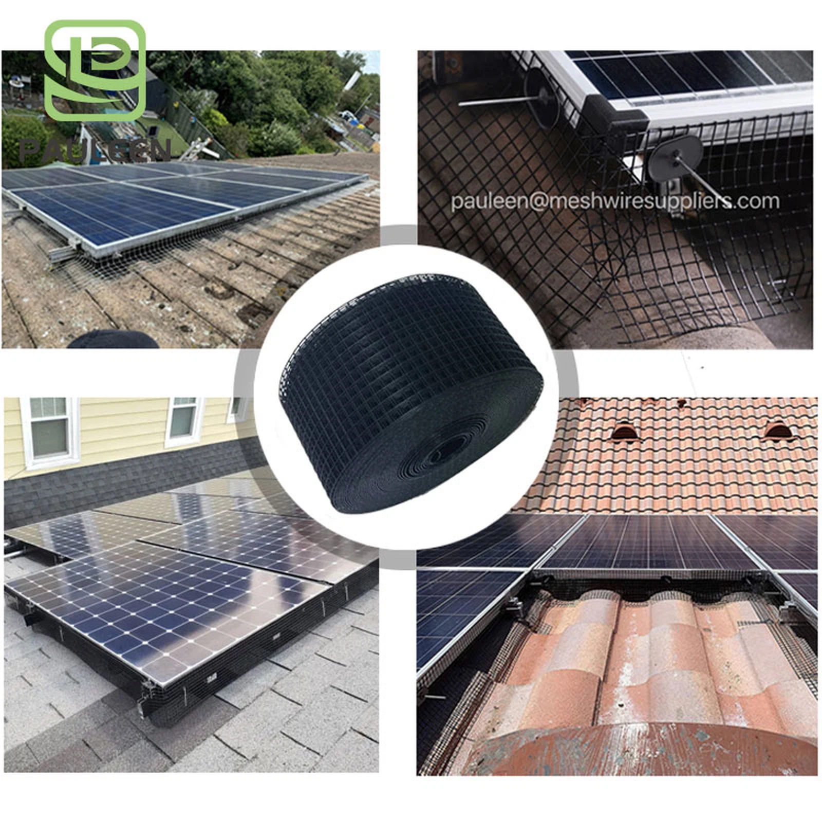 Solar Panel Bird Mesh Solar Panel Bird Mesh